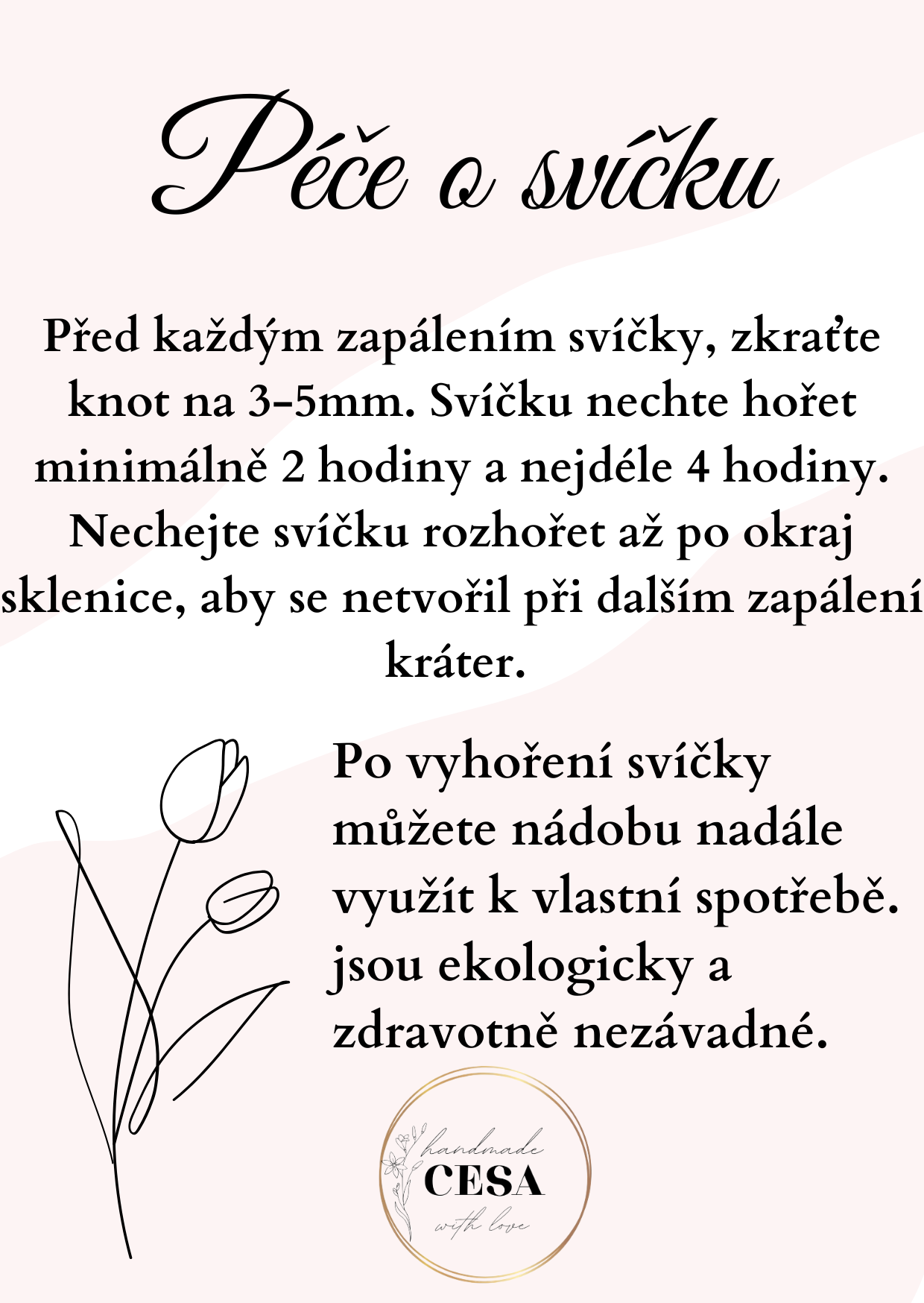 Péče o svíčku